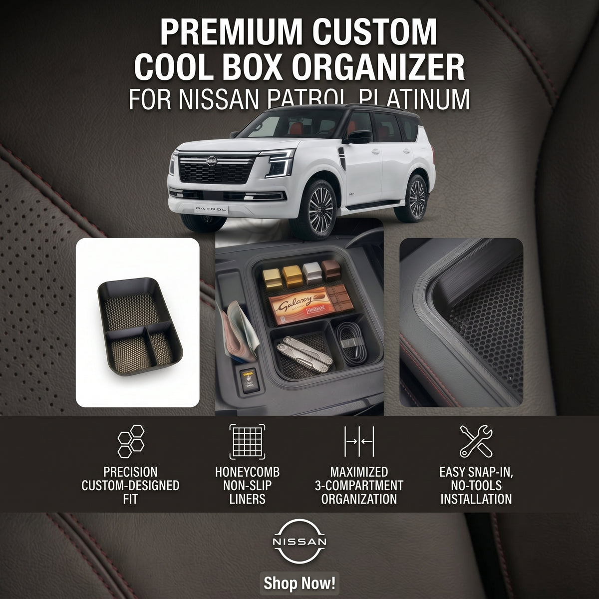 Nissan Y63 Fridge Tray